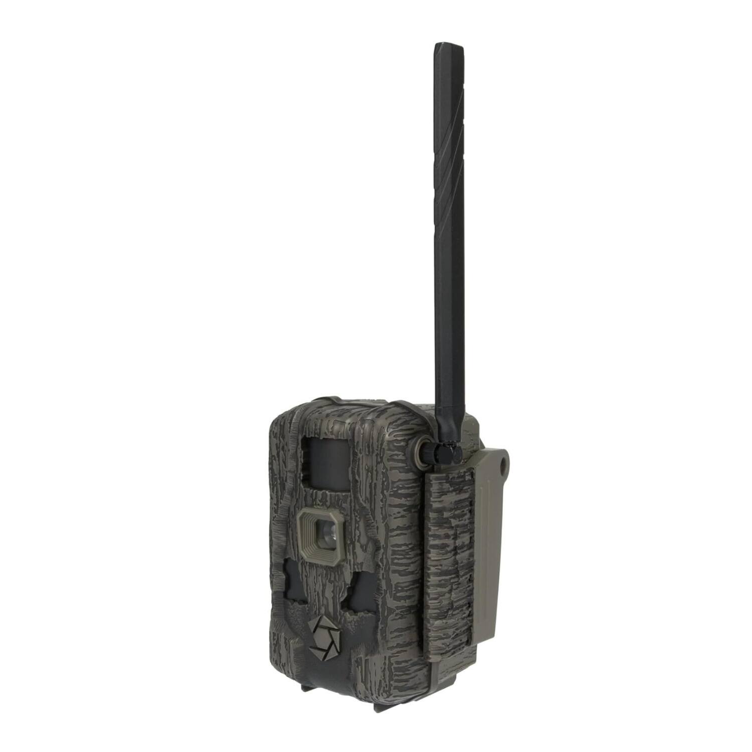 Left. Stealth Cam - Stealth Cam Fusion MAX 3.0 Cellular Trail Camera 42MP with Accessories Bundle.