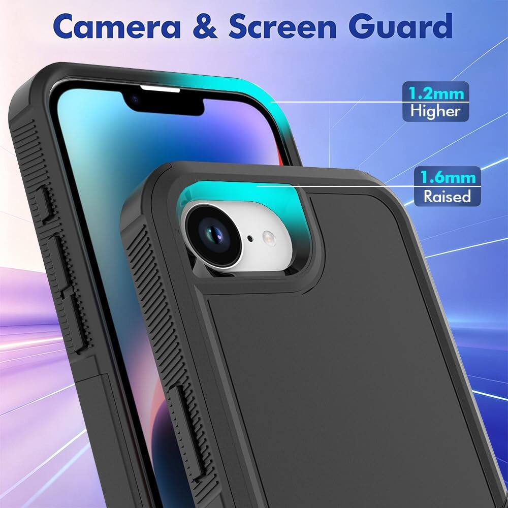 Camera & Screen Guard

1.2mm Higher

1.6mm Raised