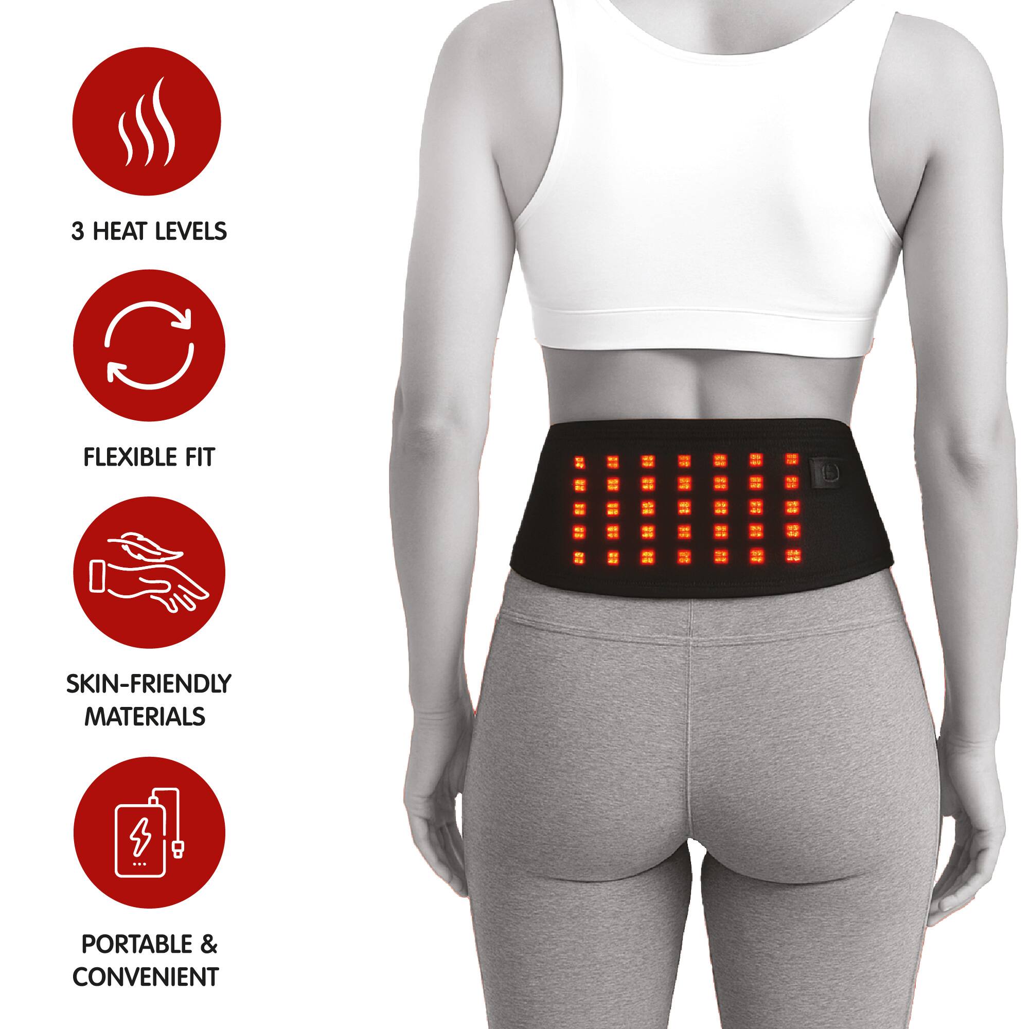 3 HEAT LEVELS  
FLEXIBLE FIT  
SKIN-FRIENDLY MATERIALS  
PORTABLE & CONVENIENT
