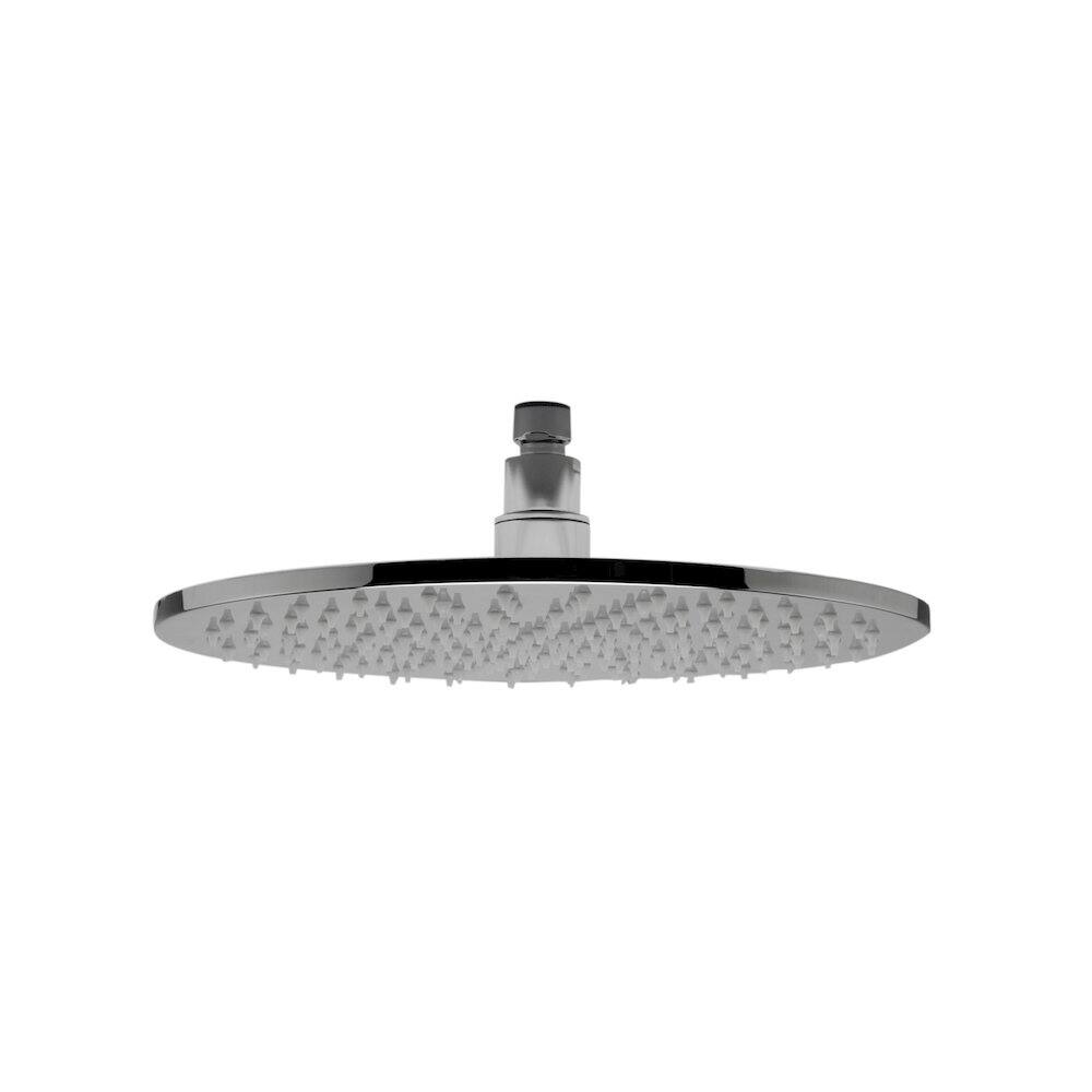 Back. Alfi - Polished Chrome 12" Round Multi Color LED Rain Shower Head - Polished Chrome.