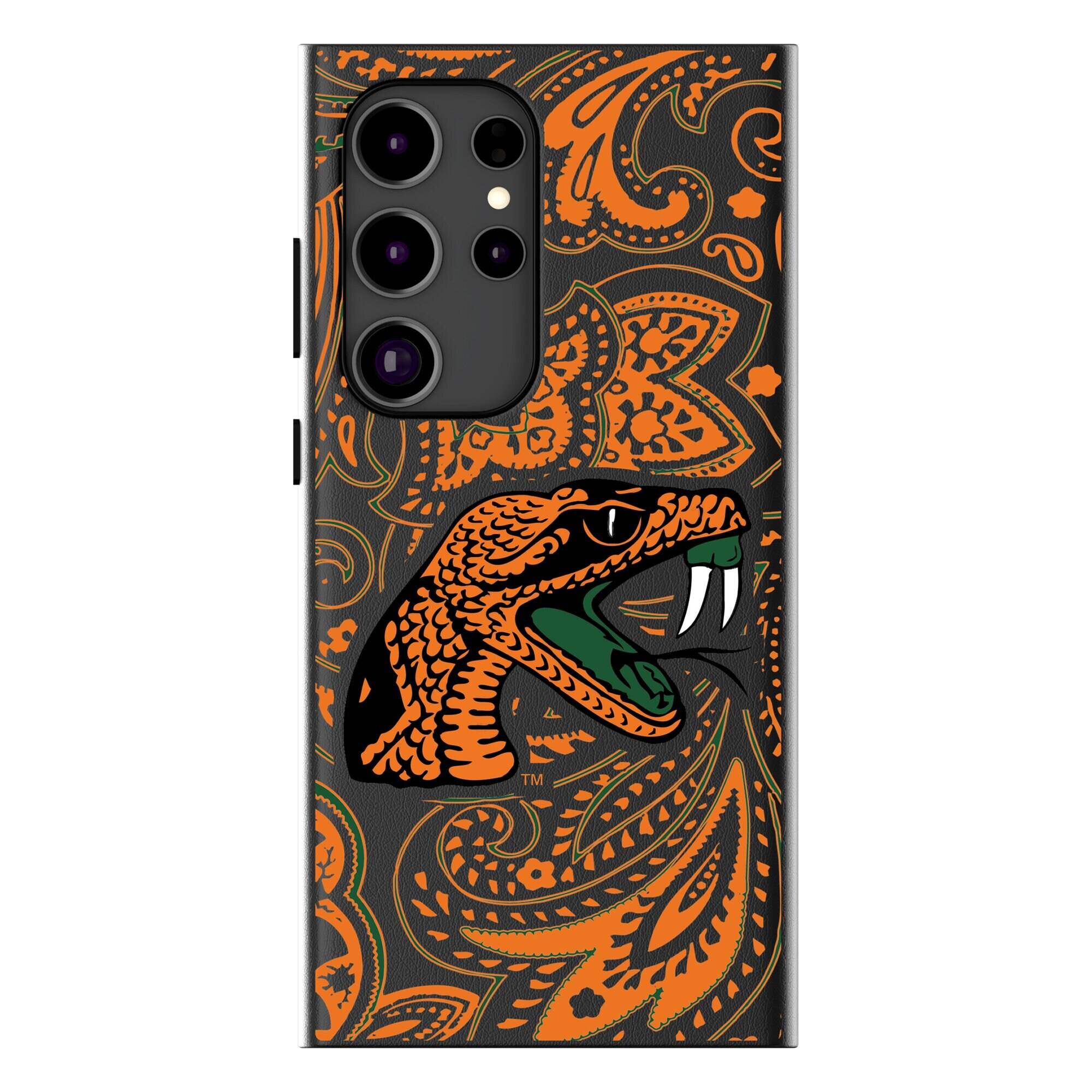 Keyscaper - NCAA - Florida A&M Rattlers Paisley Galaxy Magnetic Bump Case - S25 - Black price history on PriceWatchPro