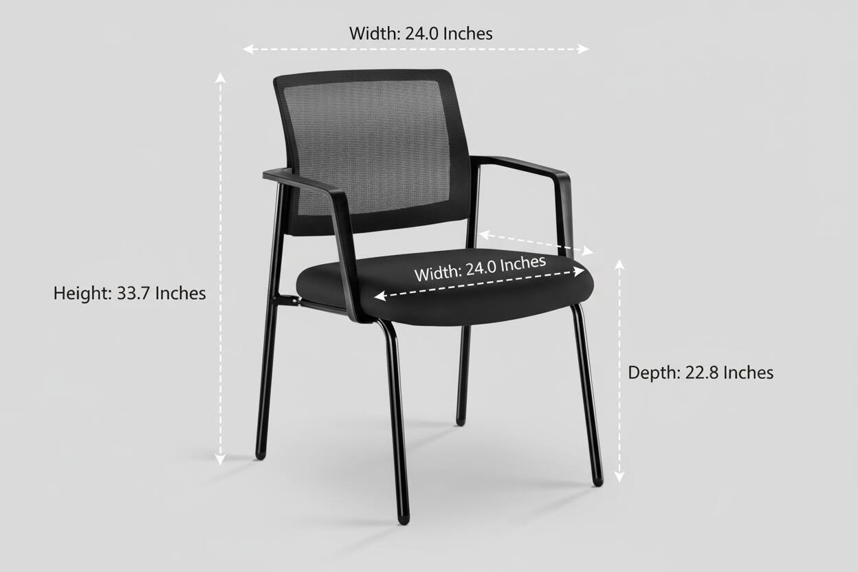 Width: 24.0 Inches  
Height: 33.7 Inches  
Depth: 22.8 Inches