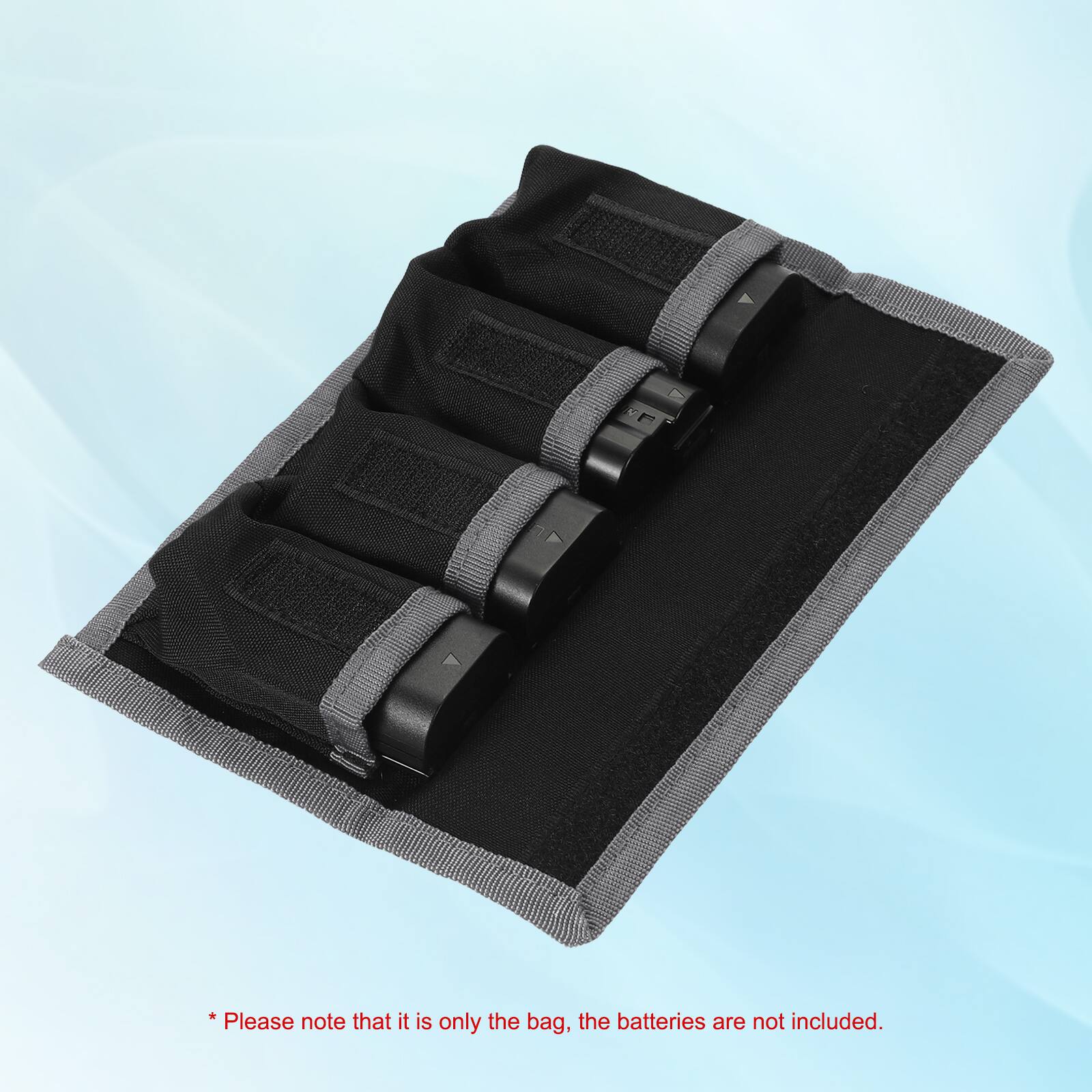 * Please note that it is only the bag, the batteries are not included.