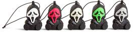 Handmade by Robots - Ghost Face Set #001 (1.75” Micro Charms 5-Pack) - Collectibles - Multicolor