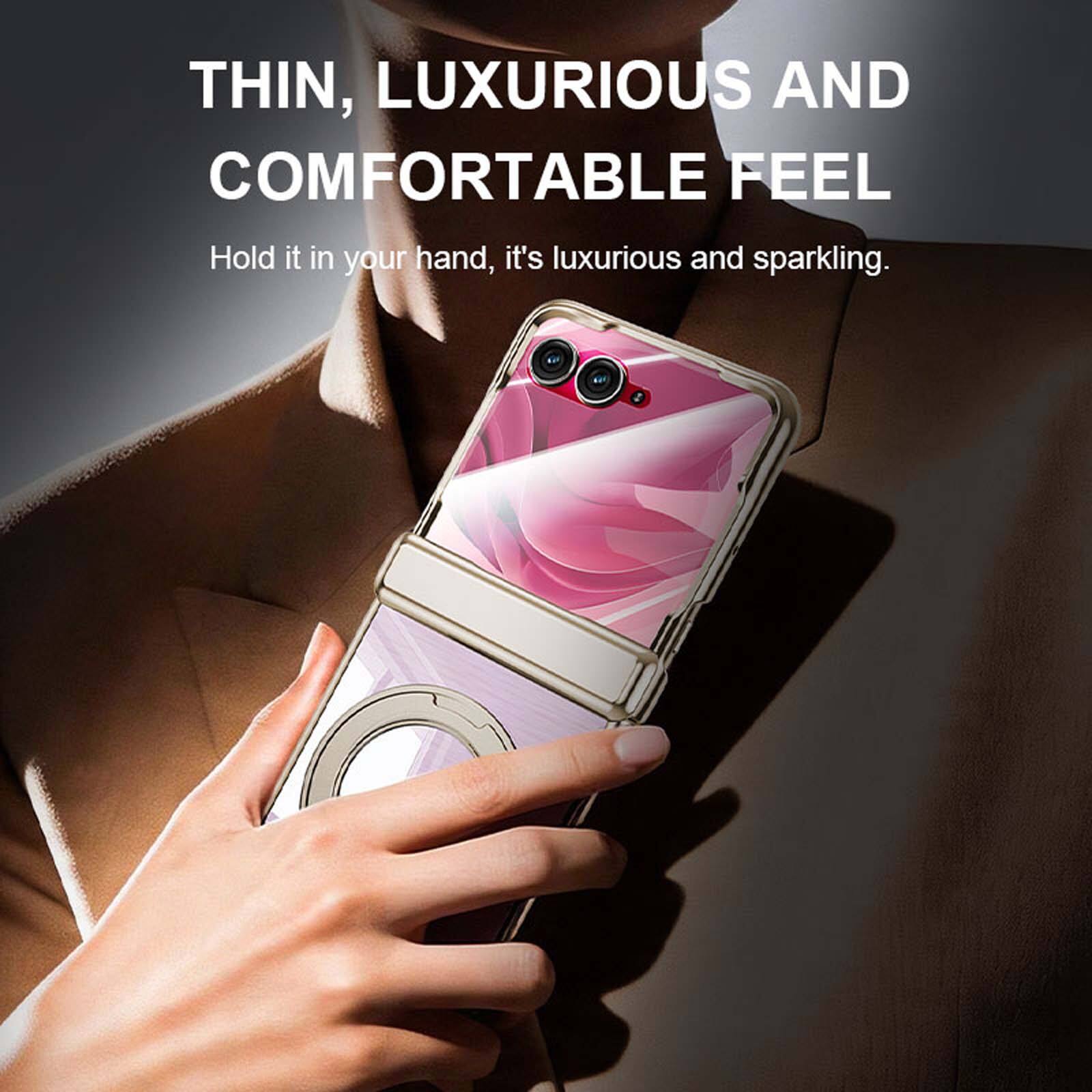 THIN, LUXURIOUS AND COMFORTABLE FEEL  
Hold it in your hand, it's luxurious and sparkling.