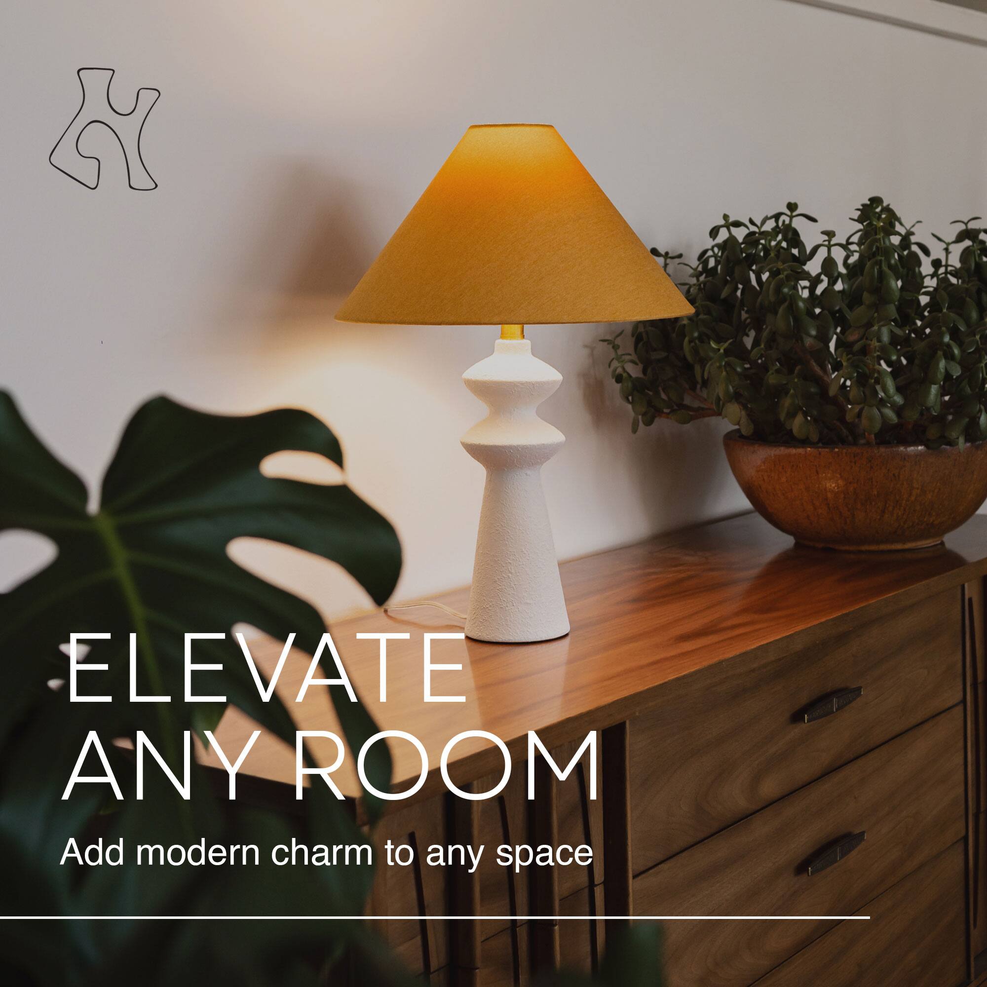 ELEVATE ANY ROOM  
Add modern charm to any space