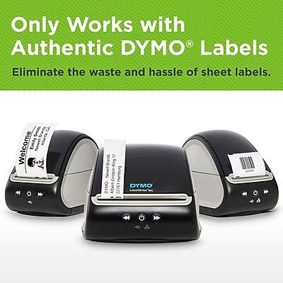 Only Works with Authentic DYMO® Labels  
Eliminate the waste and hassle of sheet labels.  

Smith sport) I Welcome Emity Newell Asanta  
Brands Newell DYMO  
17 Ring Hambung 22761  
DYMO  
IIIIIIIIIIIIIIIII MMTE