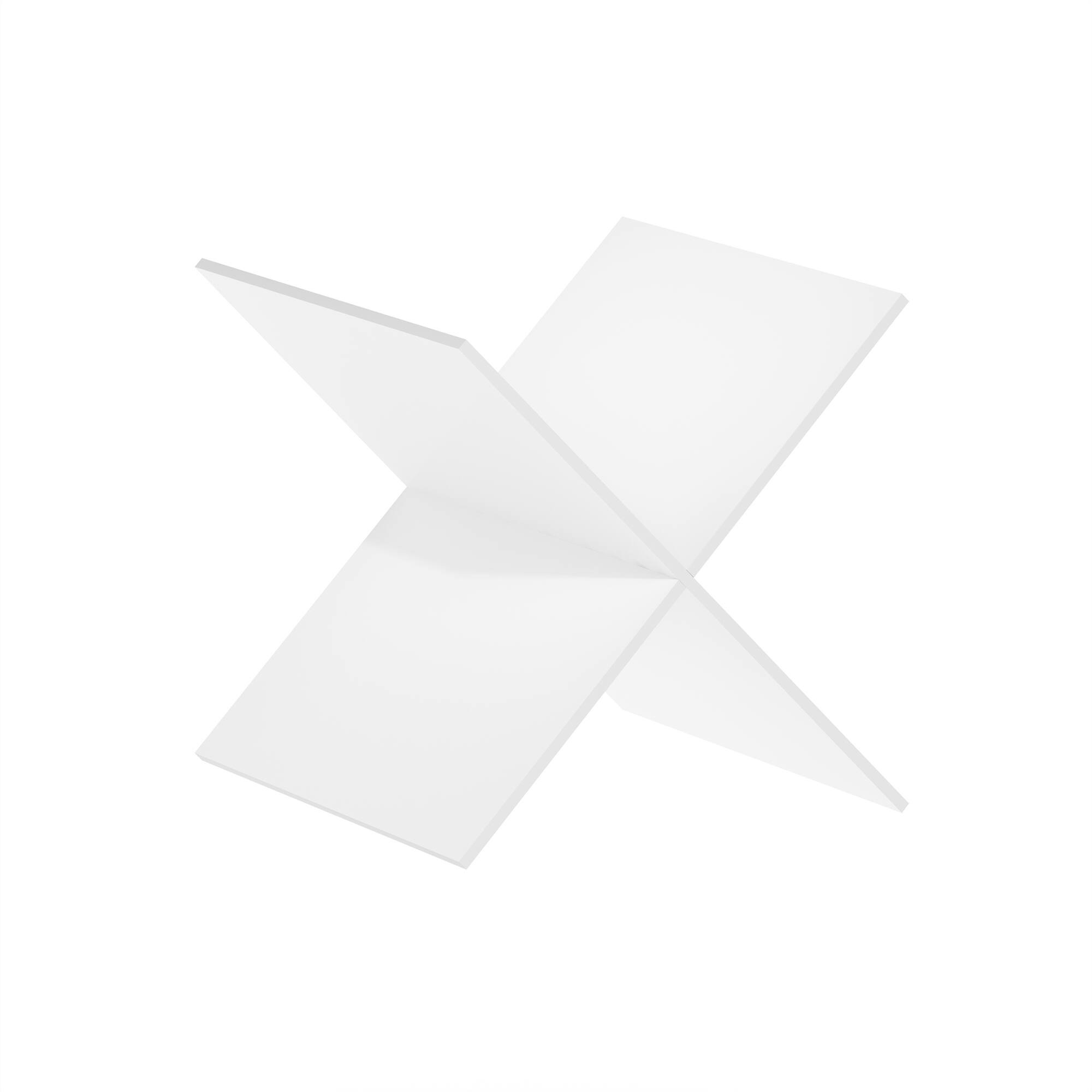 Furinno - Cubicle X-Shelf Cube Organizer Insert - White