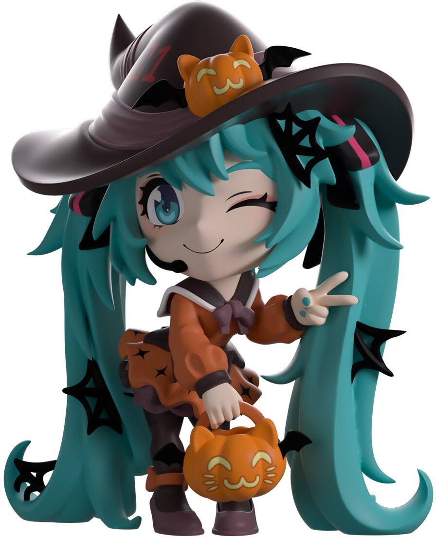 Alt View 8. Youtooz - Halloween Style Miku 4.7" Vinyl Figure.