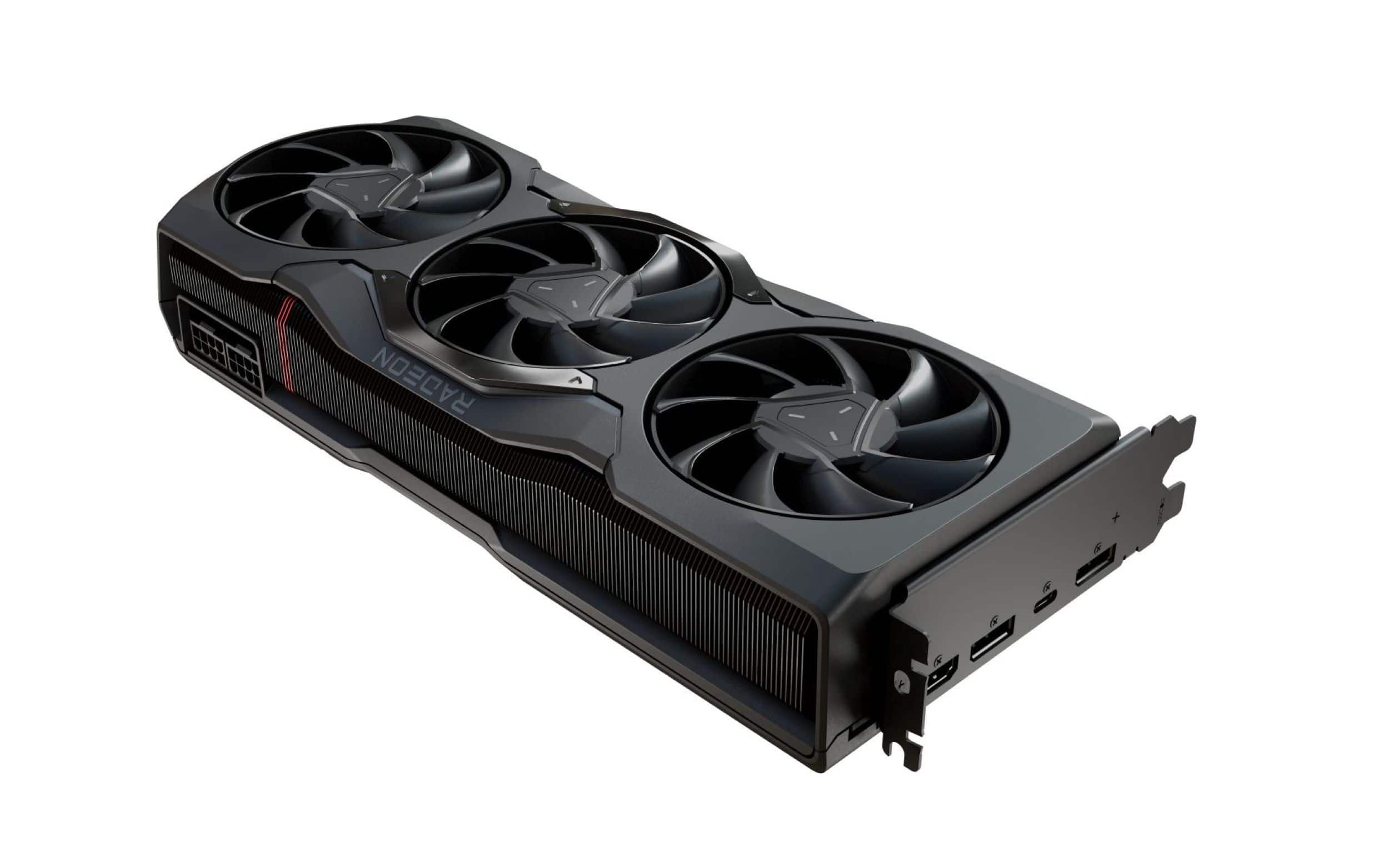 Alt View 12. XFX - Radeon RX 7900XTX 24GB GDDR6 PCI Express 4.0 Gaming Graphics Card - Black.