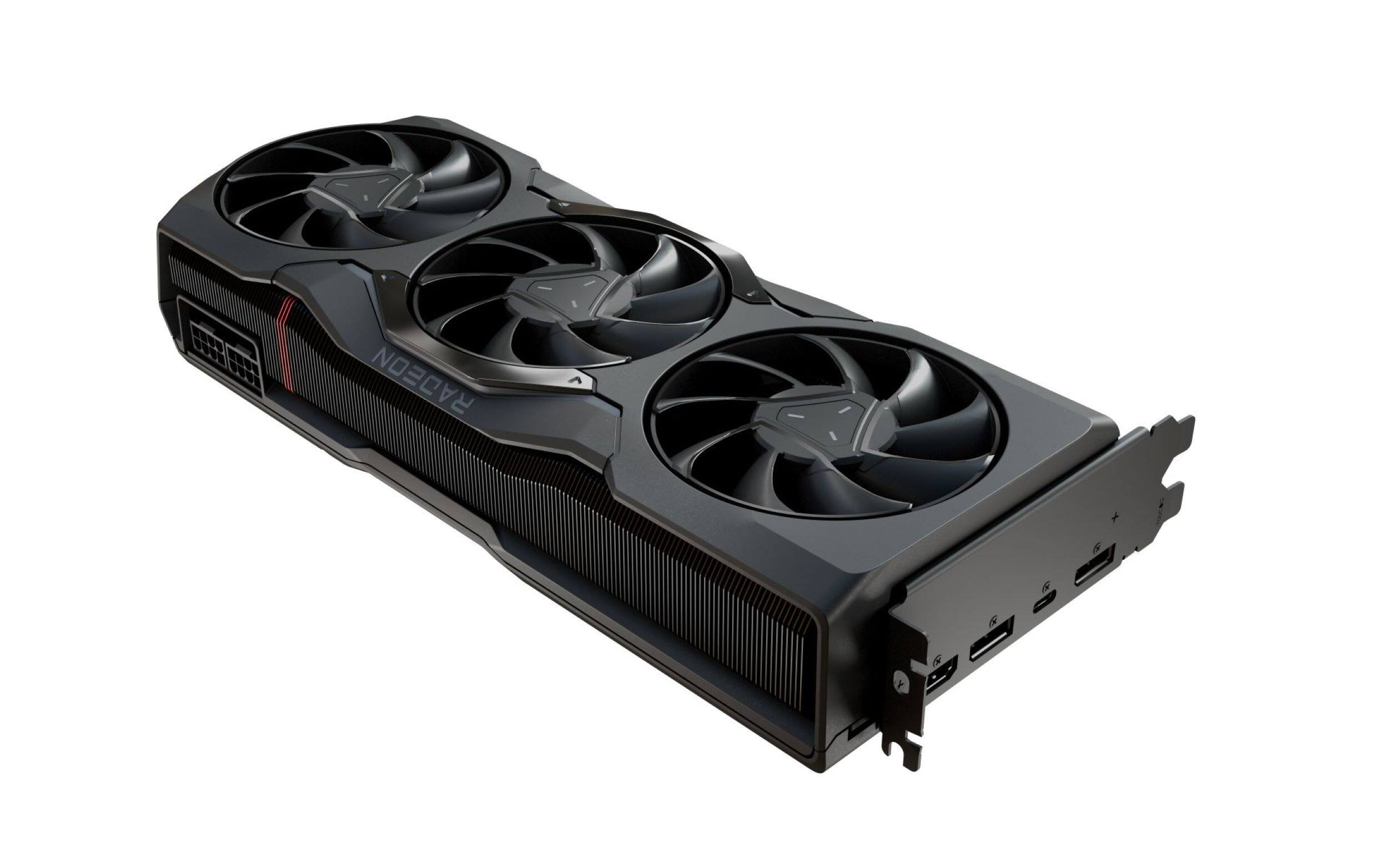 Alt View 12. XFX - Radeon RX 7900XTX 24GB GDDR6 PCI Express 4.0 Gaming Graphics Card - Black.