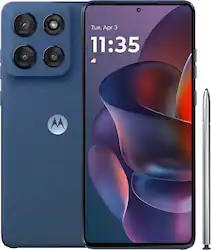 Motorola - moto g stylus 2025 128GB - PANTONE Gibraltar Sea (AT&T) - Front_Zoom