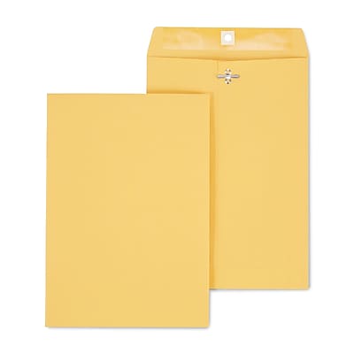 "Staples - Clasp & Moistenable Glue Kraft Catalog Envelopes, 7.5""L x 10.5""H, 100/Box (233577/19268) - Brown" price history on PriceWatchPro