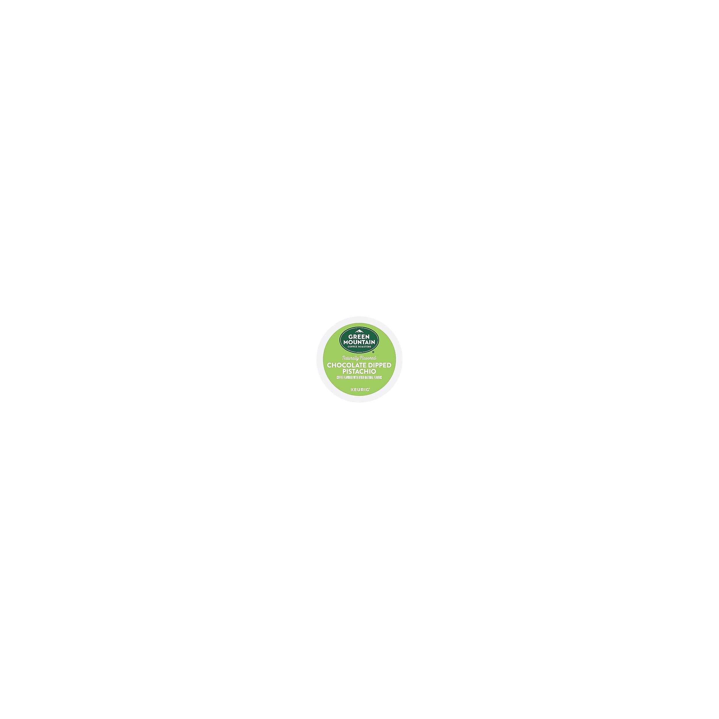 GREEN MOUNTAIN  
- CHOCOLATE DIPPED PISTACHIO DE EIS - C -
