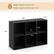 Weight Capacity of Top: 132 lbs
Weight Capacity of Each Cube: 22 lbs
Dimensions:
- Height: 24"
- Width: 36"
- Depth: 11.5"
- Shelf Depth: 11"
- Shelf Height: 11.5"