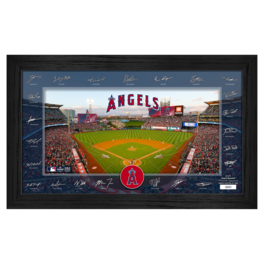 Highland Mint - Los Angeles Angels Framed 12" x 20" 2025 Signature Field Photograph - Facsimile Signatures - Limited Edition of 5,000 - Multicolor