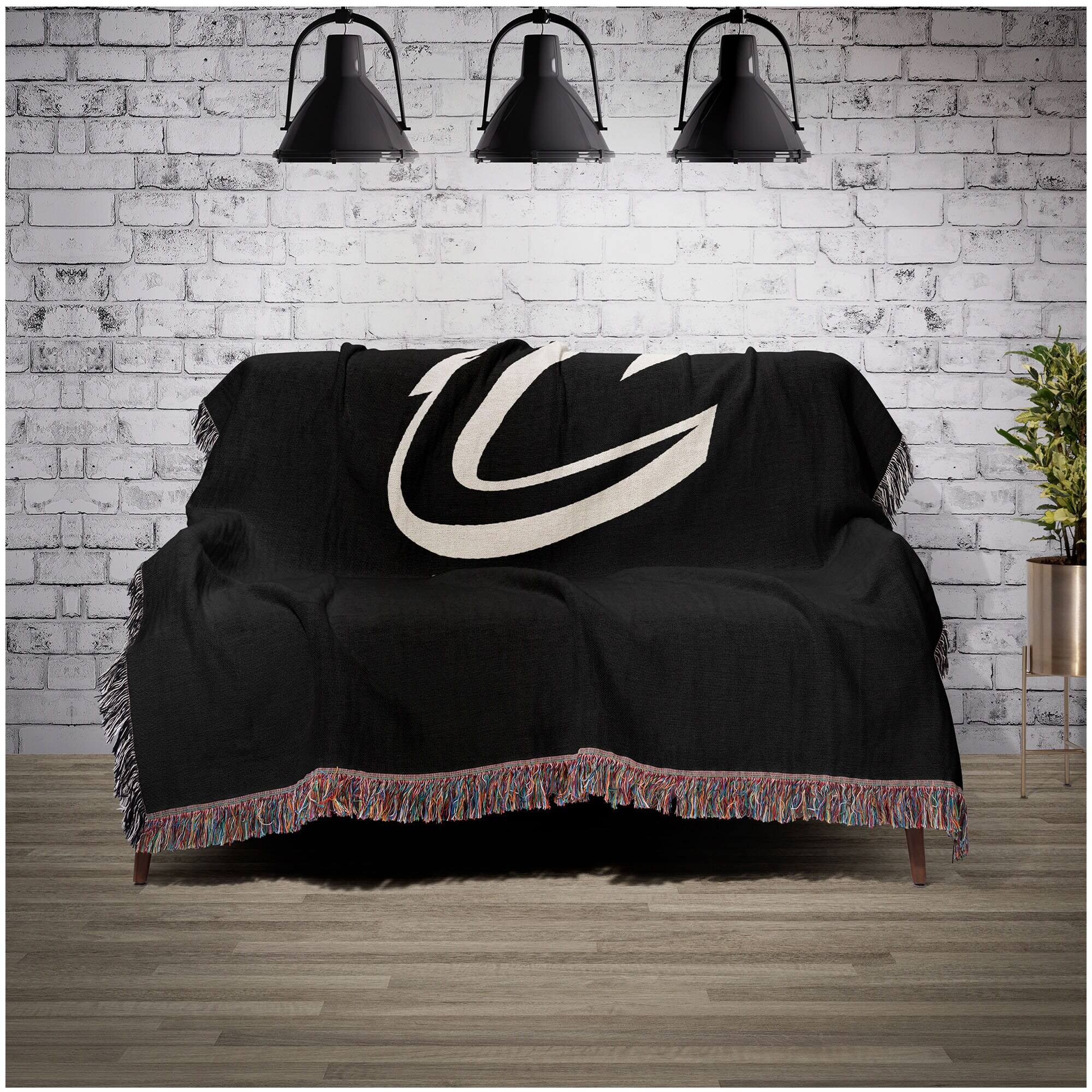 Alt View 1. Chad & Jake - Cleveland Cavaliers Woven Blanket - Black.