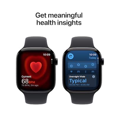 Apple Watch Series 11 (GPS+Cellular) 46mm Aluminum Case with Black Apple Watch Series 11 (GPS+Cellular) 46mm Aluminum Case with Black