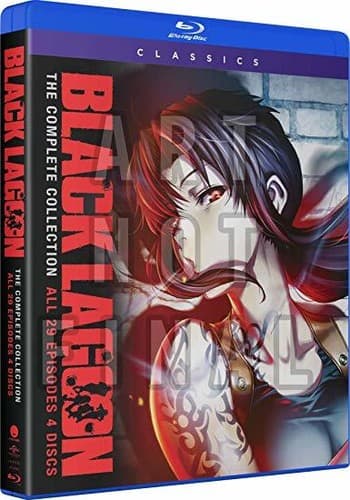 Front. Black Lagoon - Complete Series - Season 1 And Season 2 + Roberta's Blood Trail OVA   - BLU-RAY.