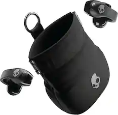 Front. Skullcandy - Push 720 Open - Ear True Wireless Bluetooth Open Earbuds - Black.