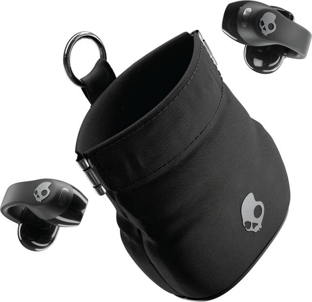 Skullcandy - Push 720 Open - Ear True Wireless Bluetooth Open Earbuds - Black