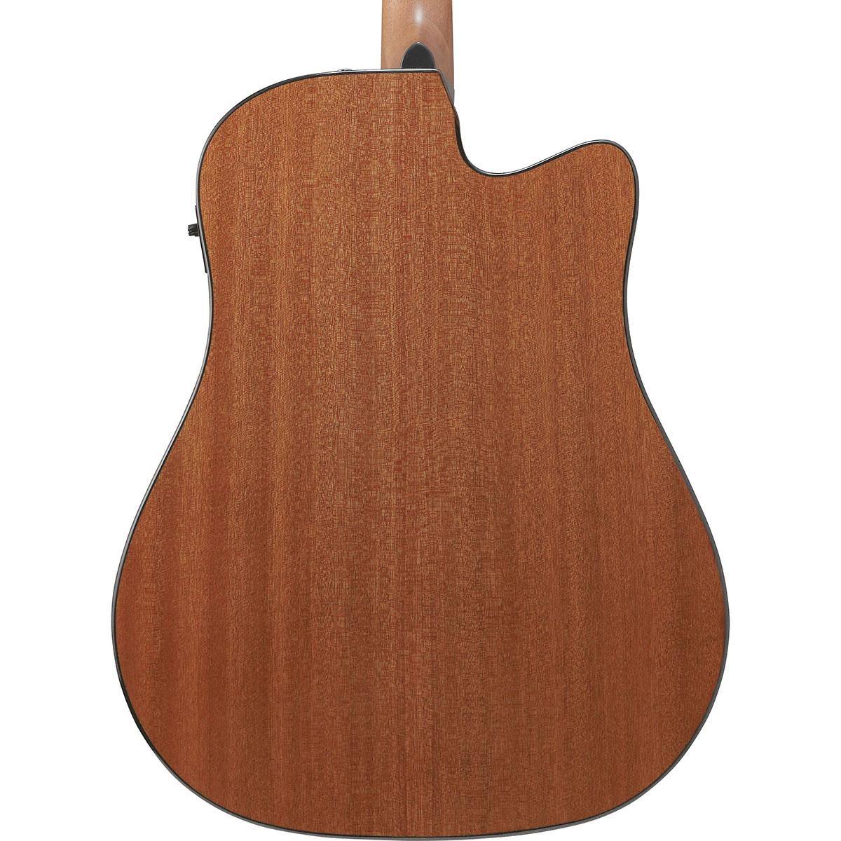 Alt View 4. Ibanez - Ibanez Advanced Acoustic Series AAD51LCE Left-Handed Acoustic Electric Guitar, Dark Violin Sunburst.