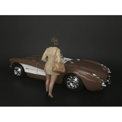 Alt View 2. American Diorama - "Ladies Night" Betty Figurine for 1/18 Scale Models by American Diorama.