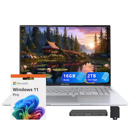 ASUS Vivobook 16GB RAM 2TB Storage Windows 11 Pro