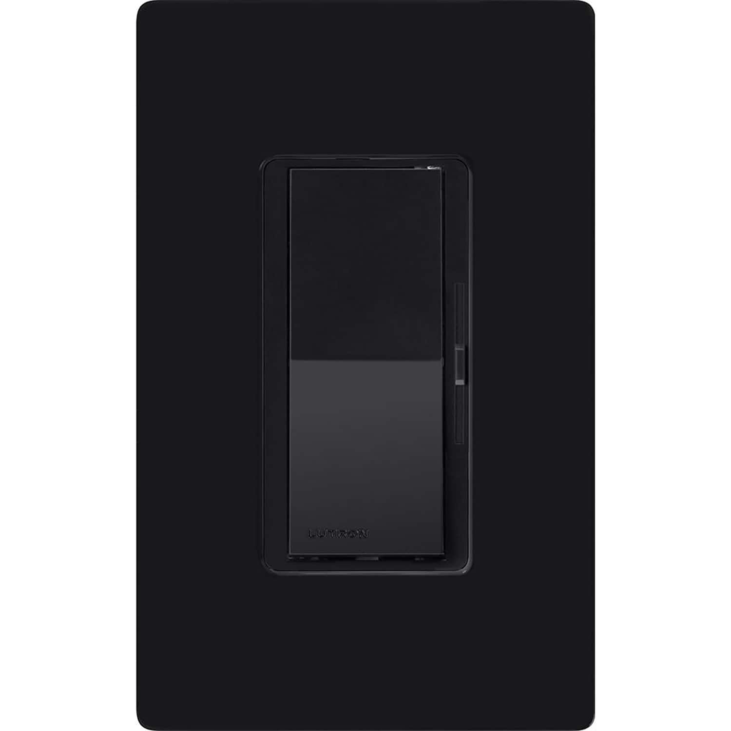 Lutron - Diva 600 W 3-Way Dimmer Switch 1 pk - Black