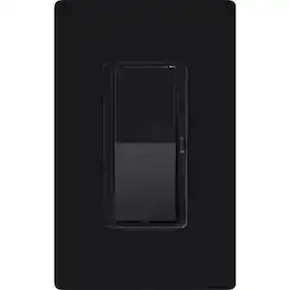 Lutron - Diva 600 W 3-Way Dimmer Switch 1 pk - Black