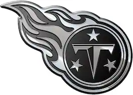 TCL - Tennessee Football Titans - Licensed Premium Metal Auto Emblem - Multi
