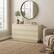 Alt View 3. Furnulem - 6 Drawer Dresser for Bedroom Storage Organizer Cabinet with Deep Drawers for Living Room Hallway - Beige.