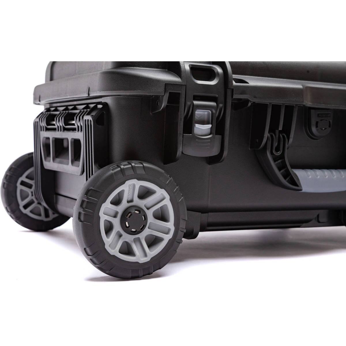 Alt View 7. NANUK - Nanuk R 935 Waterproof Hard Case Pro Photo Kit w/Heavy-Duty Wheels, Black.