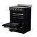 Alt View 2. Forno Appliances - Loiano 2.3 Cu. Ft. Freestanding Electric Range with Storage Drawer - Black.