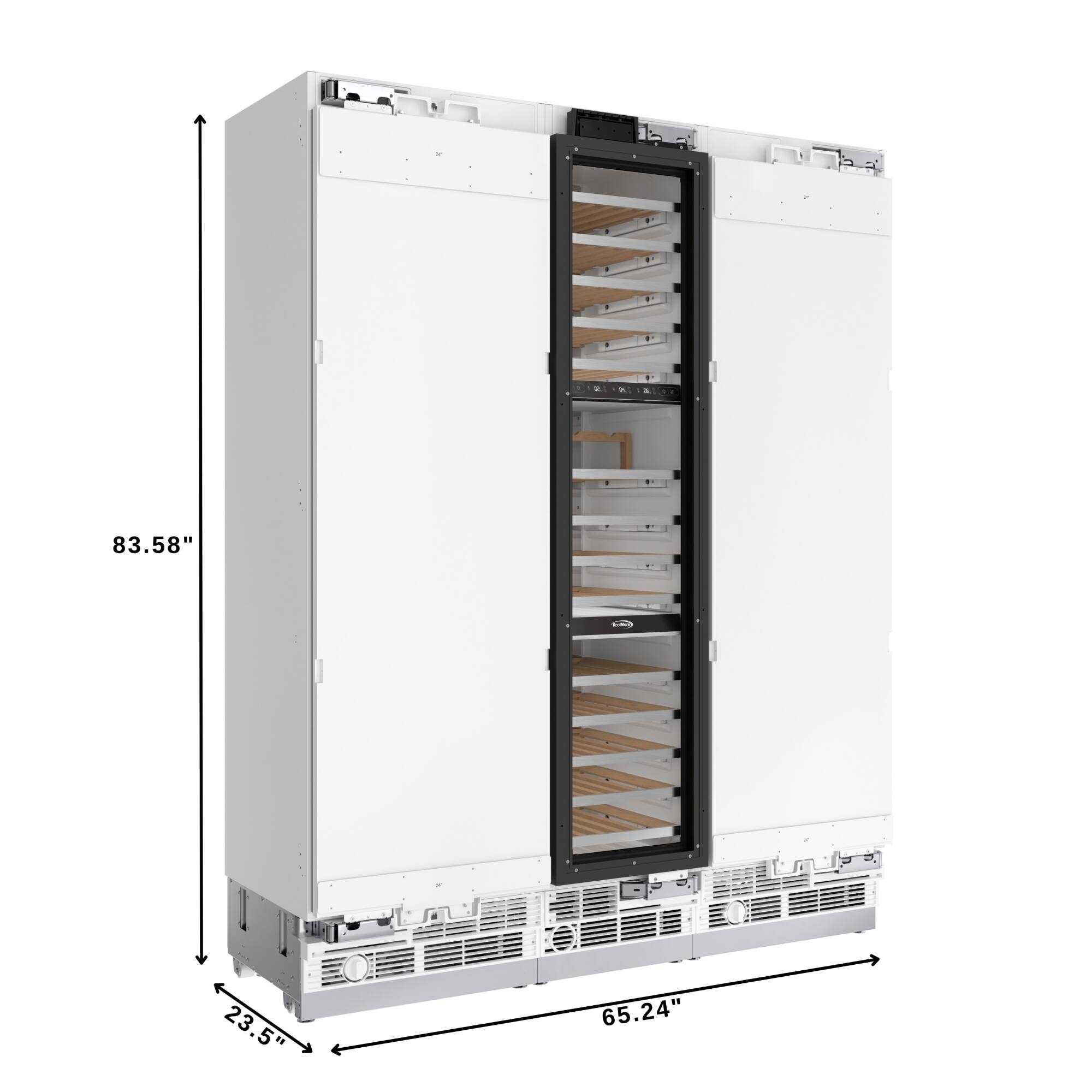 83.58"  
23.5"  
65.24"