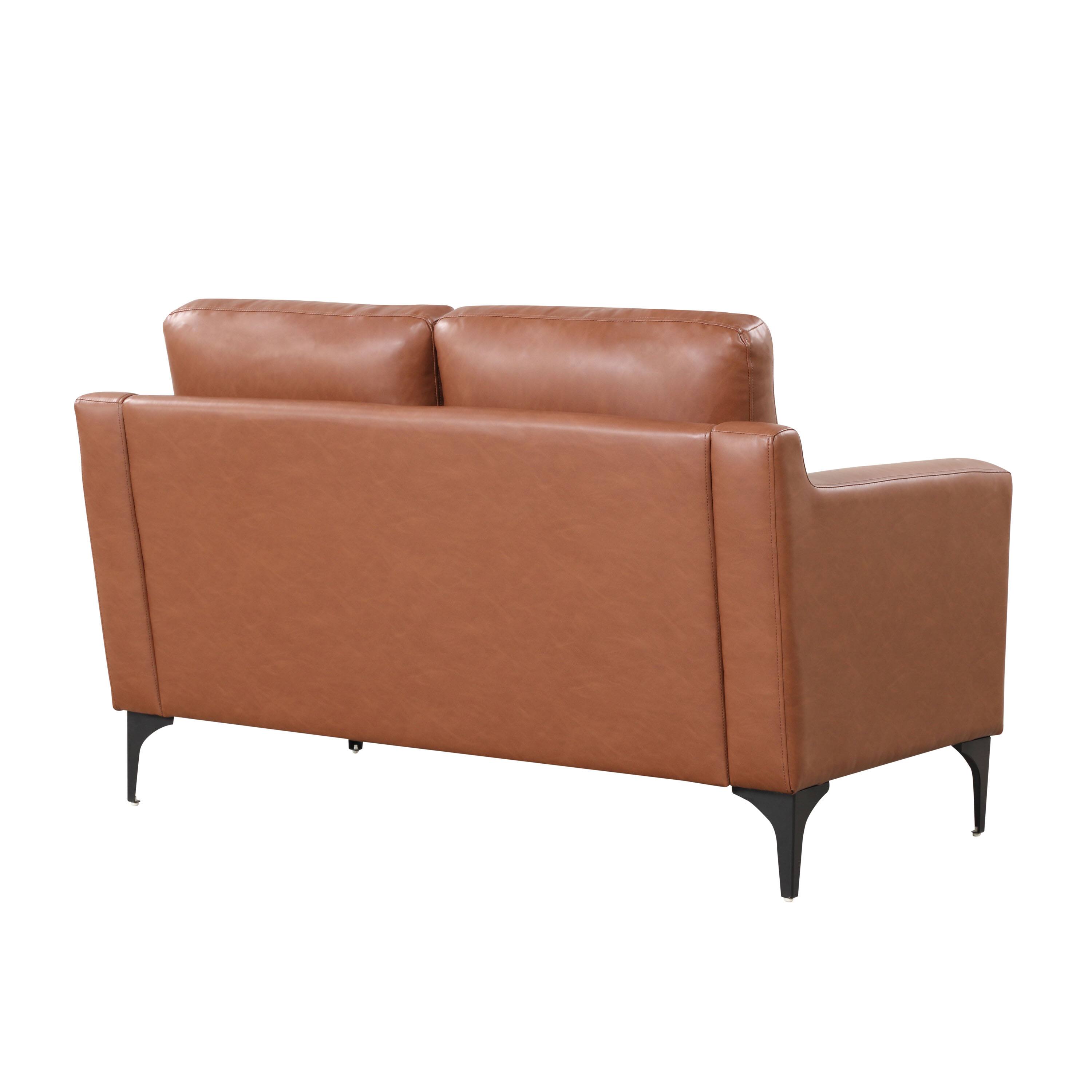 Serta Fuller Loveseat Brown 132A013BRN Best Buy