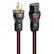 Front. AudioQuest - NRG-Z3 3.3' Power Cable with C13 to 3-Prong Wall Plug Connectors - Black.