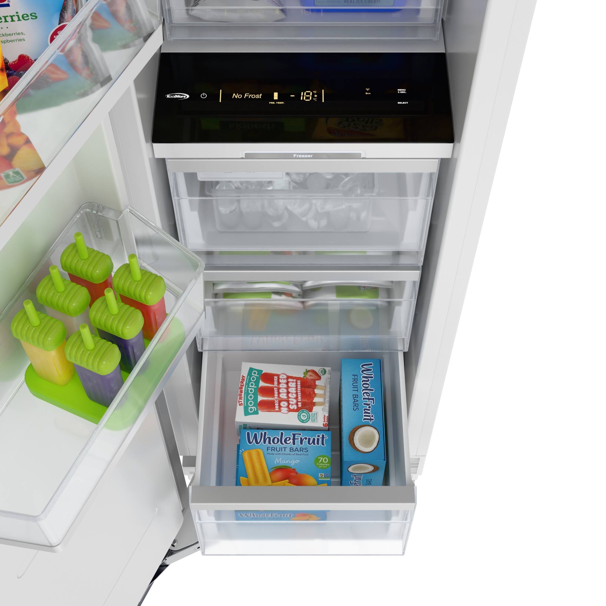 - No Frost
- 18:1
- WholeFruit
  - FRUIT BARS
  - Mango
  - 70
- goodpop
  - FRUIT BARS
  - 70
- WholeFruit
  - FRUIT BARS
  - Mango
  - 70