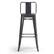 Left. Simpli Home - Rayne 30 inch Metal Bar Stool (Set of 2) - Grey.