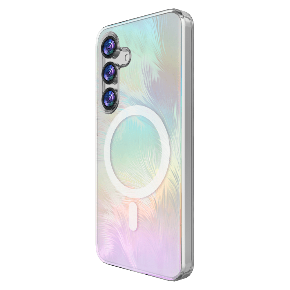Alt View 2. Prodigee - prodigee - Pampas Case for Samsung Galaxy S25 FE - Ice - Multicolor.