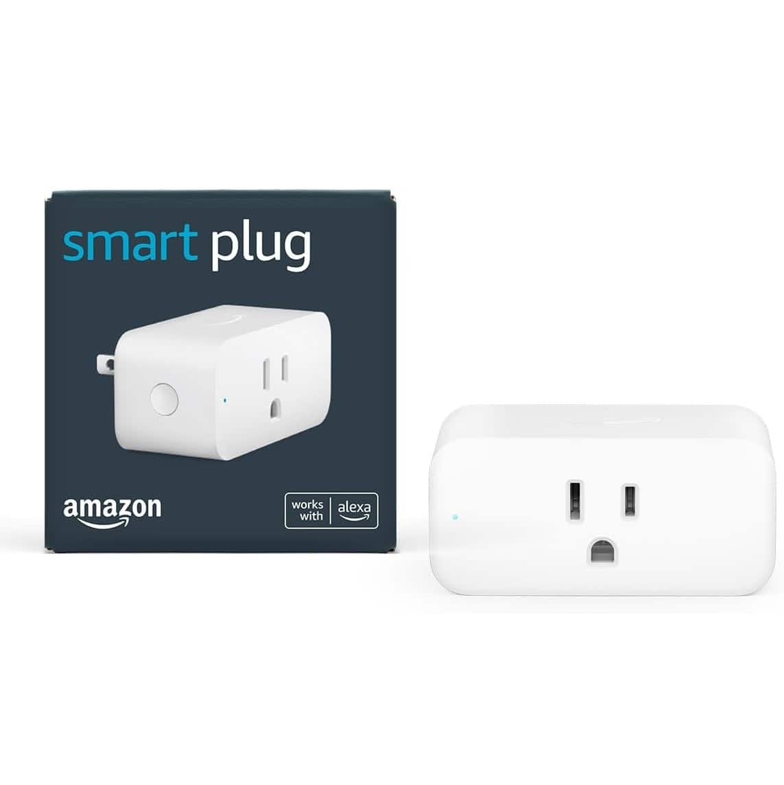 smart plug  
amazon  
works with alexa