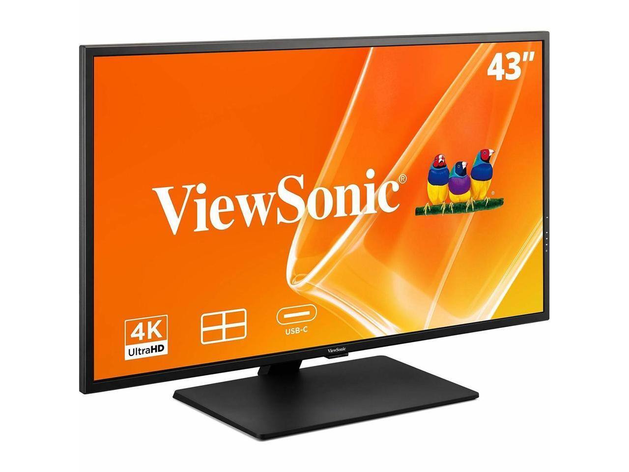 43" ViewSonic 4K UltraHD USB-C