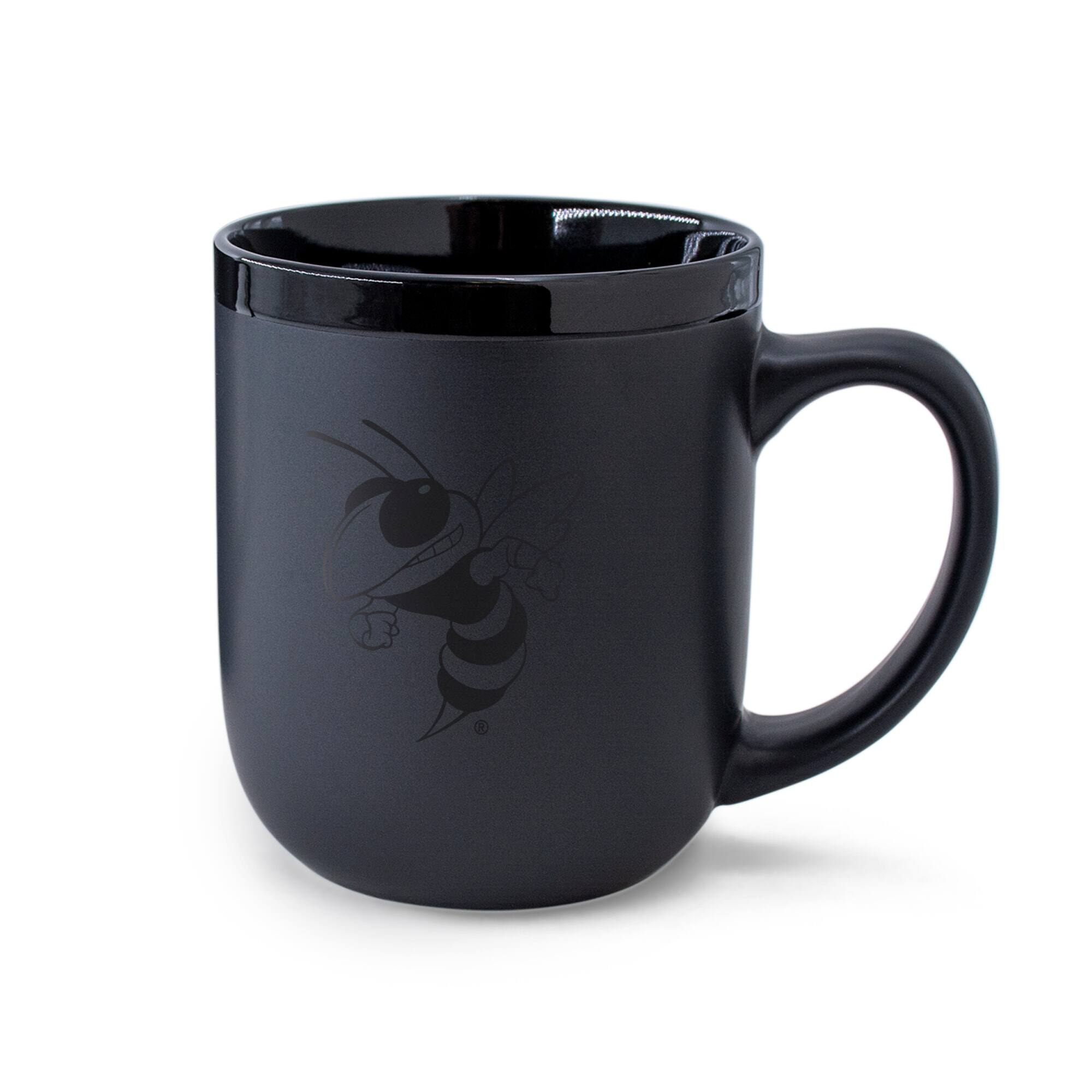 WinCraft - Georgia Tech Yellow Jackets 17oz. Ceramic Mug - Black