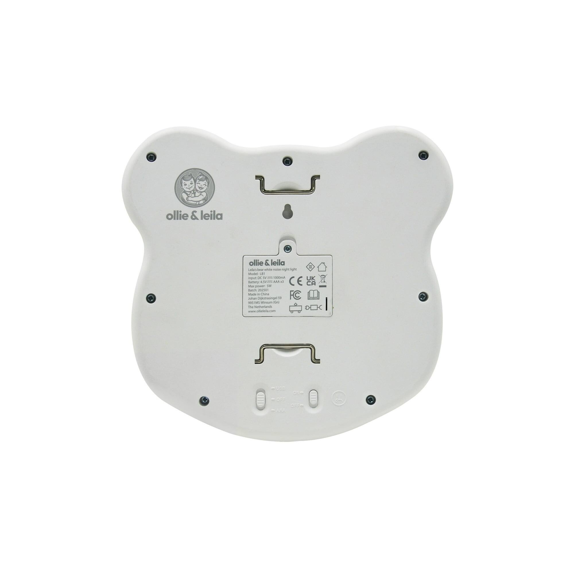 ollie & leila

Model: L1
Made in China
Battery: 3x AAA 1.5V
Battery compartment: 1
The Netherlands
www.ollieandleila.com

CE
FC
RoHS
REACH

Design: John Edelstein
Design: 2021