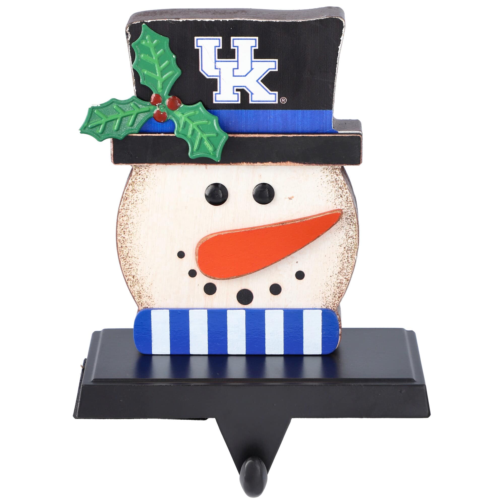 The Memory Company - Kentucky Wildcats Snowman Stocking Holders - Multicolor