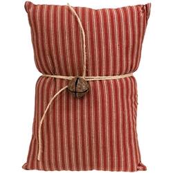 Angle. BreeBe - 3/Set - Primitive Americana Jingle Bell Pillows - Multicolor.