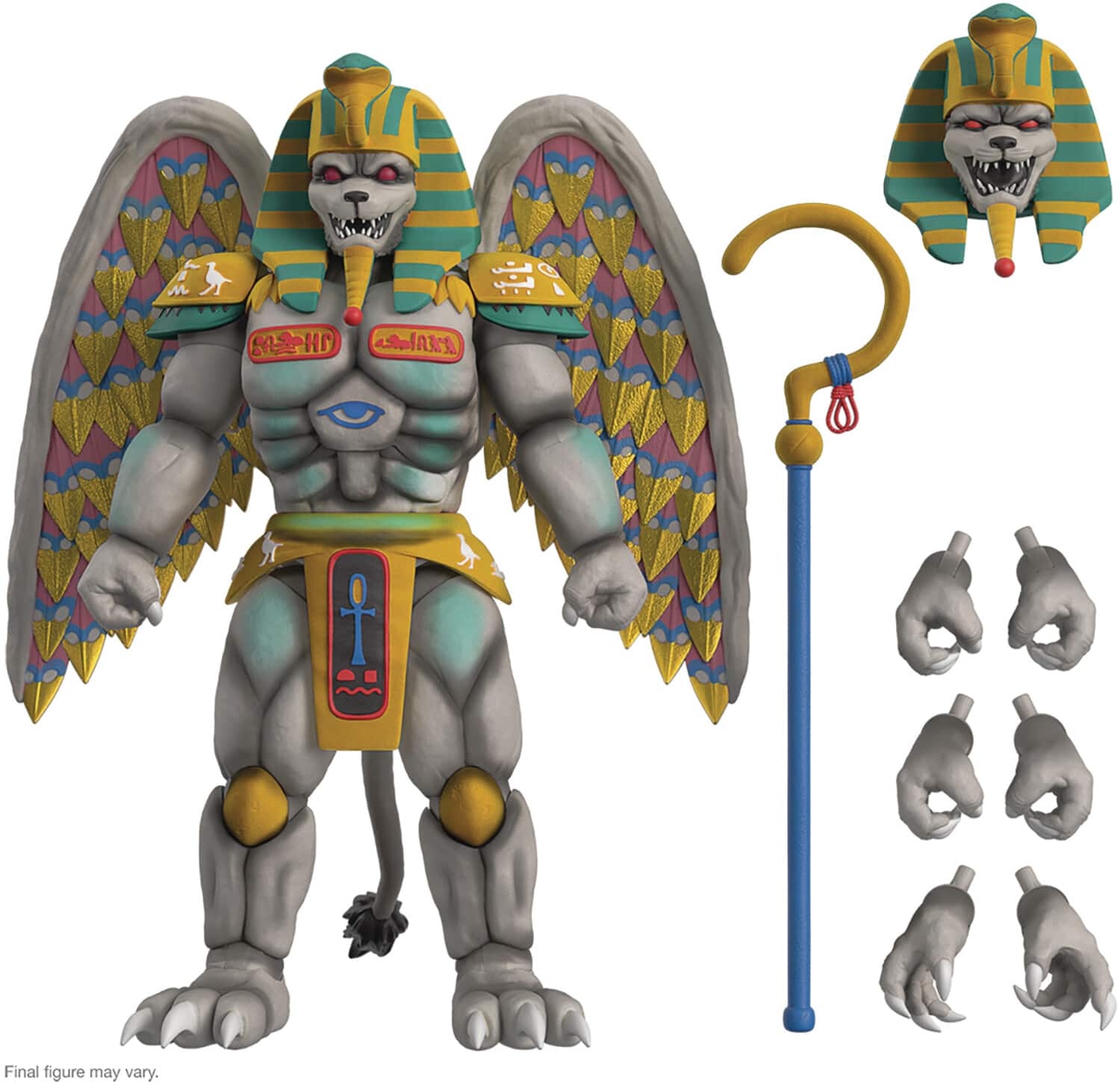 Super7 - Mighty Morphin Power Rangers ULTIMATES! Wave 2 - King Sphinx - COLLECTABLES - Multicolor