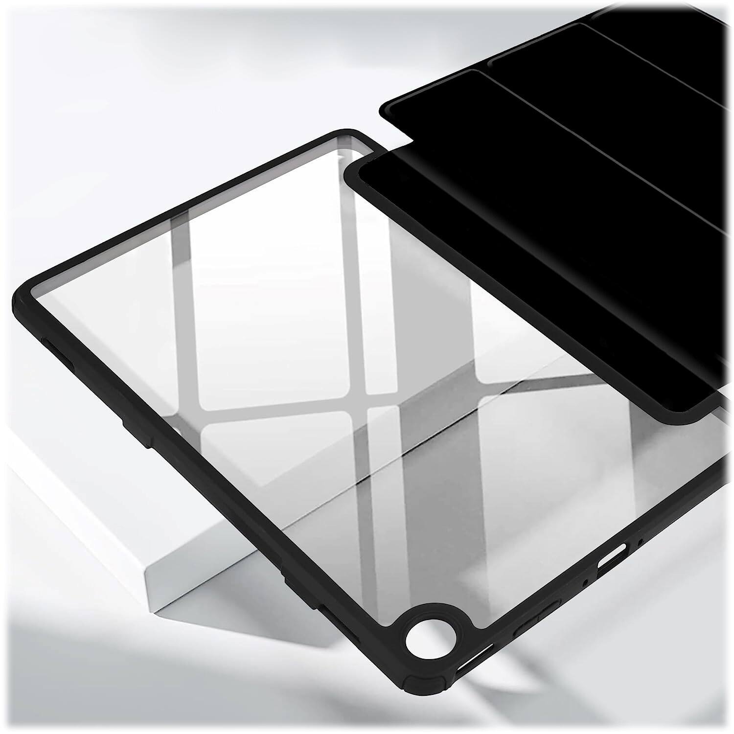 Alt View 14. SaharaCase - AirShield Tri-Fold Folio Case for Amazon Fire Max 11 (2023) - Black.