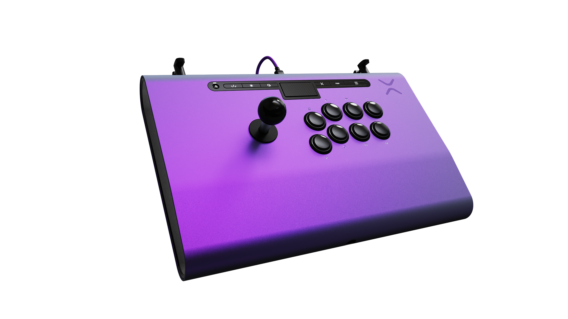 Alt View 1. Performance Designed Prod - Victrix™ PRO FS Arcade Fight Stick - Purple.