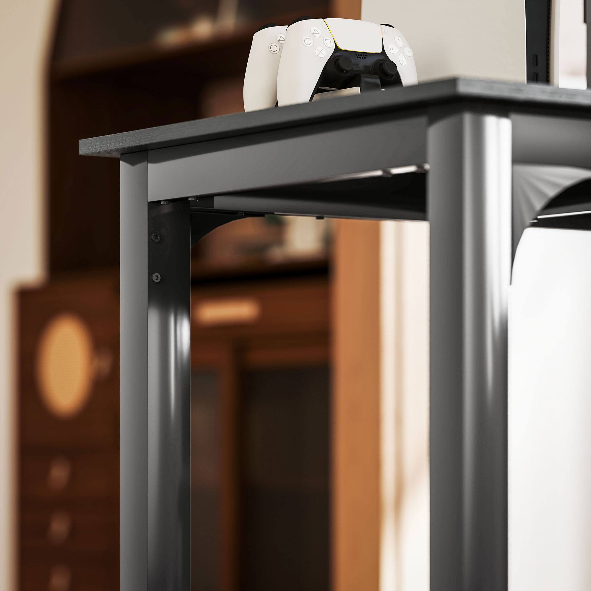 Alt View 9. Homcom - Modern Simple Large Computer Desk, 70.9" Long Home Office Desk for Two Person - Rustic Brown.